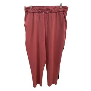 Lululemon Keep Moving Pant SZ 14 Pink Mauve